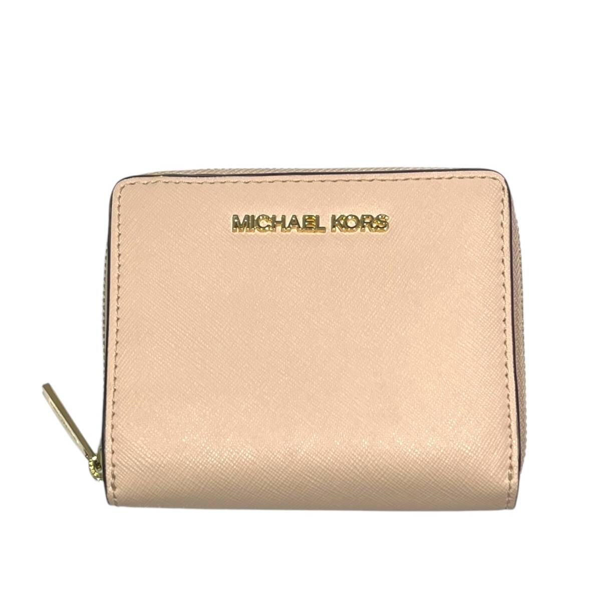 ■中古品■MICHAEL KORS マイケルコース 財布 ピンク系 本体のみ ZE2859Z