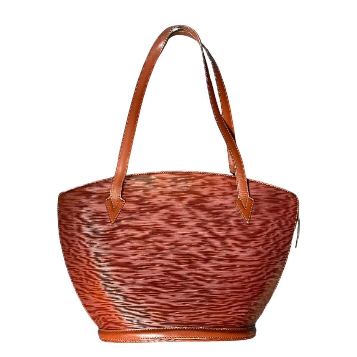 ◆中古品◆ルイヴィトン Louis Vuitton エピ サンジャックショッピング ケニアンブラウン M52263 AS1905 トートバッグ Q68633NH