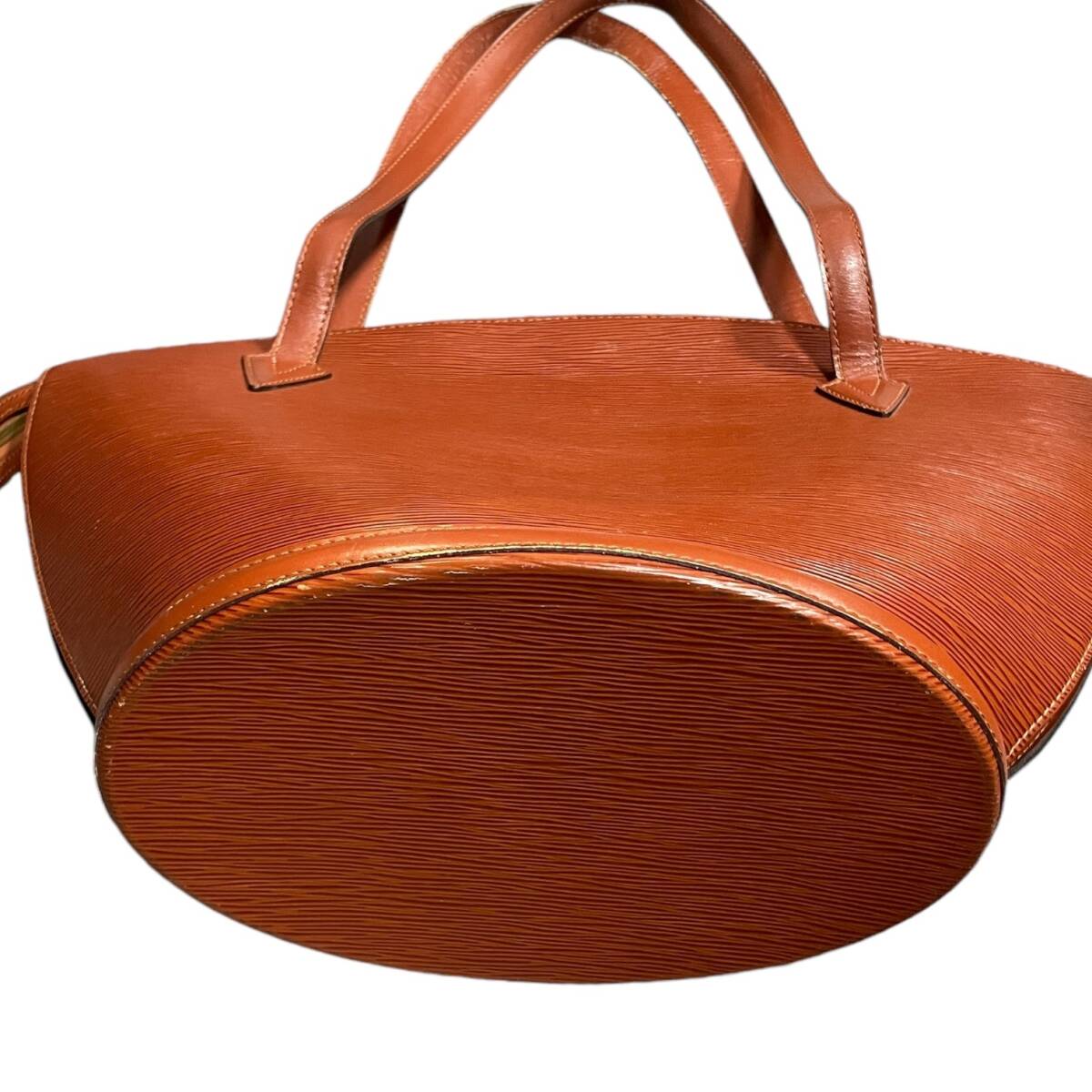 ◆中古品◆ルイヴィトン Louis Vuitton エピ サンジャックショッピング ケニアンブラウン M52263 AS1905 トートバッグ Q68633NH
