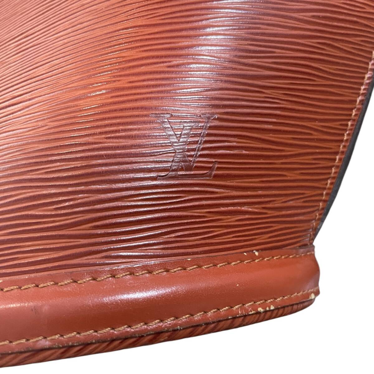 ◆中古品◆ルイヴィトン Louis Vuitton エピ サンジャックショッピング ケニアンブラウン M52263 AS1905 トートバッグ Q68633NH