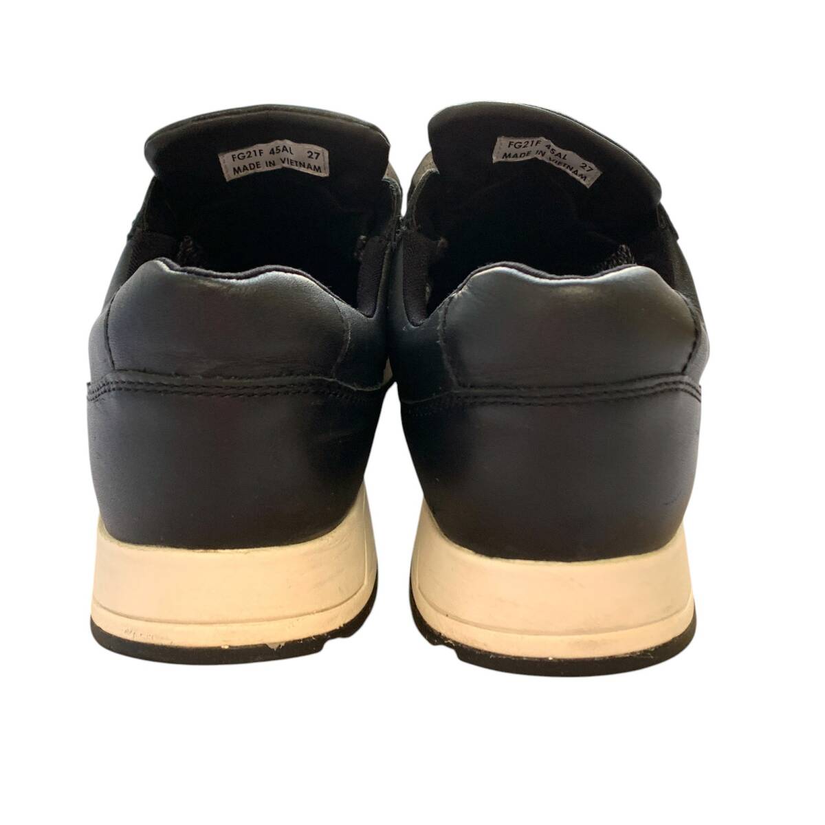 ◆中古品◆ REGAL リーガル スニーカー GORE-TEX SURROUND ゴアテックスサラウンド サイドリバースバックル 45AL 27.0cm ブラック V79348NC