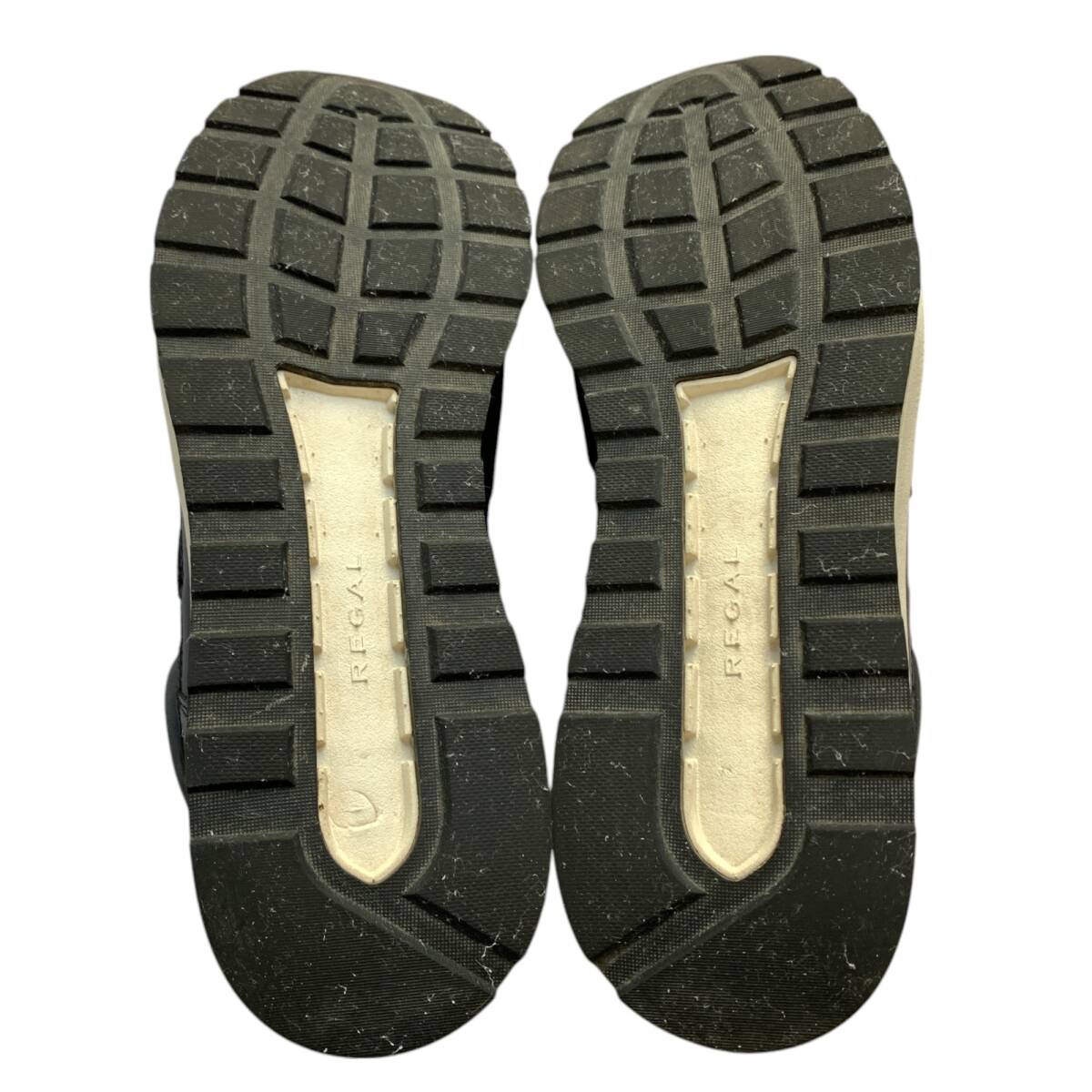 ◆中古品◆ REGAL リーガル スニーカー GORE-TEX SURROUND ゴアテックスサラウンド サイドリバースバックル 45AL 27.0cm ブラック V79348NC