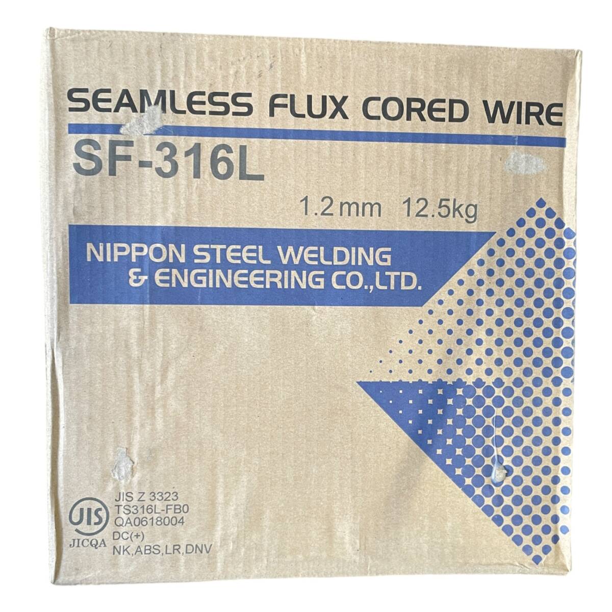 ◆未開封品/同梱不可◆日鉄 NSSW 溶接フラックス入りワイヤ ステンレス鋼用 SF-316L 1.2mm 12.5kg X76550N