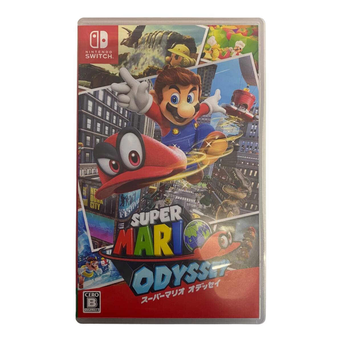【中古品】ニンテンドー スイッチ ソフト スーパーマリオ オデッセイ Nintendo Switch MARIO ODYSSEY 動作未確認 smA3227RO