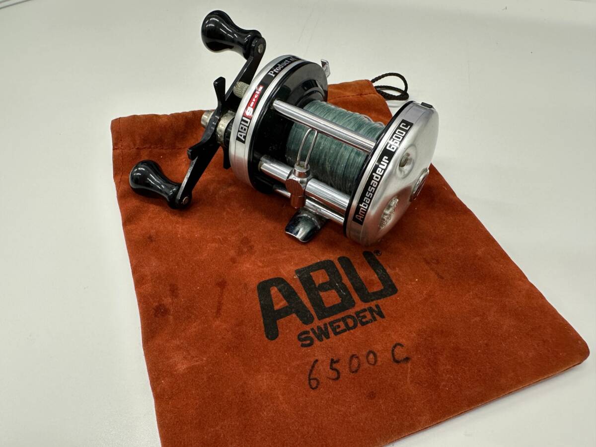 ABU garcia Product of Sweden アブ Ambassadeur 6500C. High Speed アンバサダー 釣具 リール アブガルシア DYJ1638