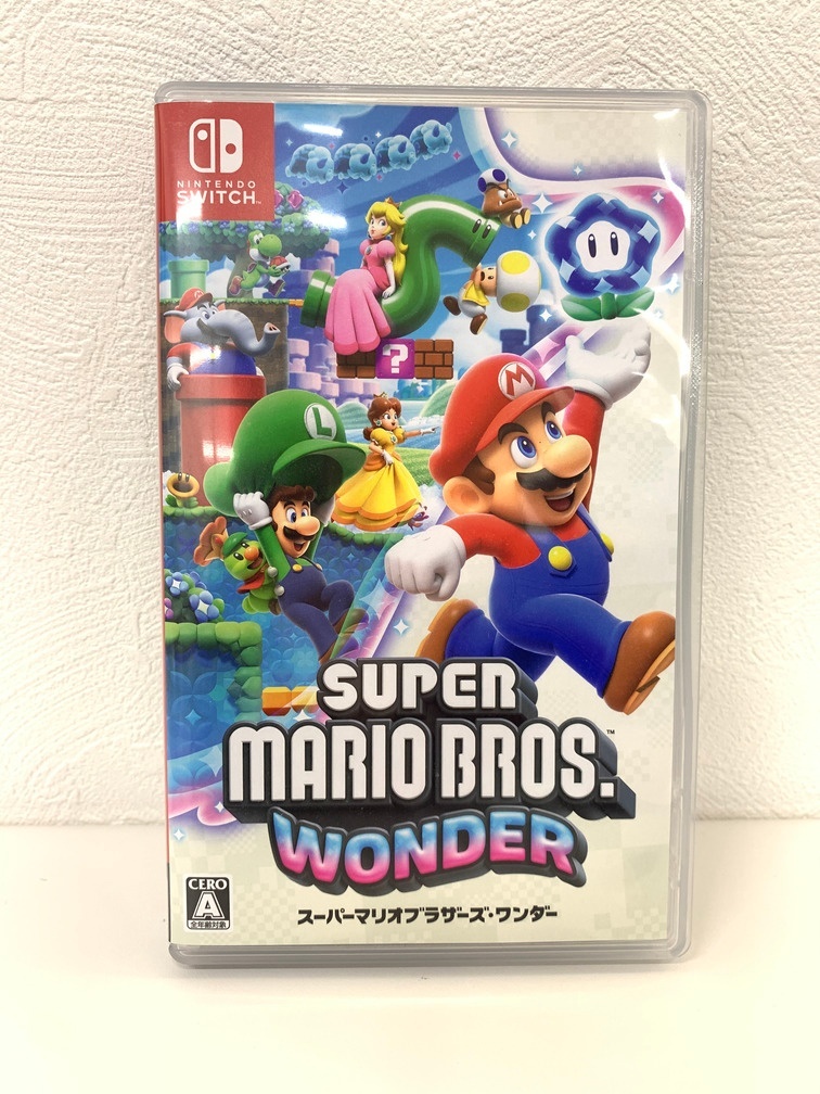 【中古品・動作未確認】スーパーマリオブラザーズ・ワンダー 任天堂 ニンテンドースイッチ ゲームソフト Nintendo Switch GIY48340