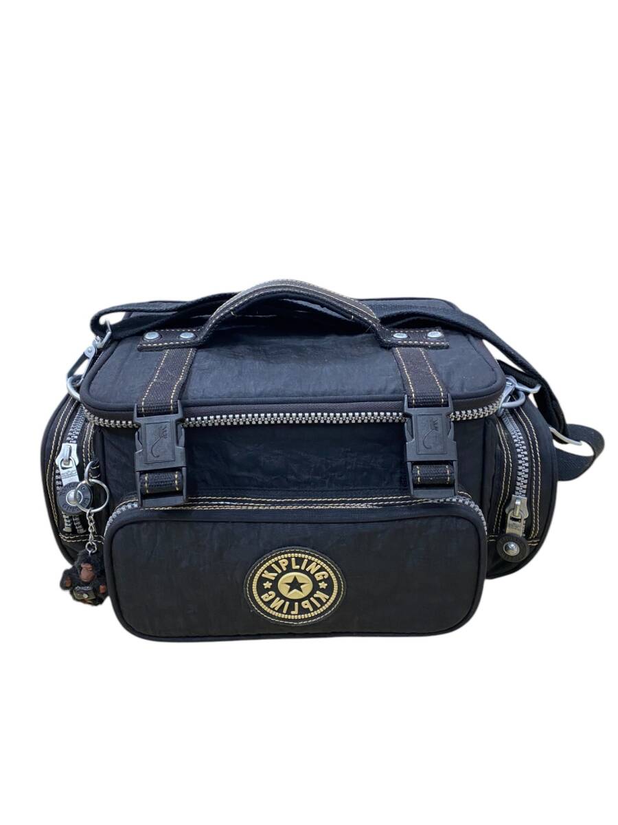 KIPLING キプリング 2Way カメラバッグ ショルダーバッグ ポケット多数 黒 BLACK 中古品 SKH3192