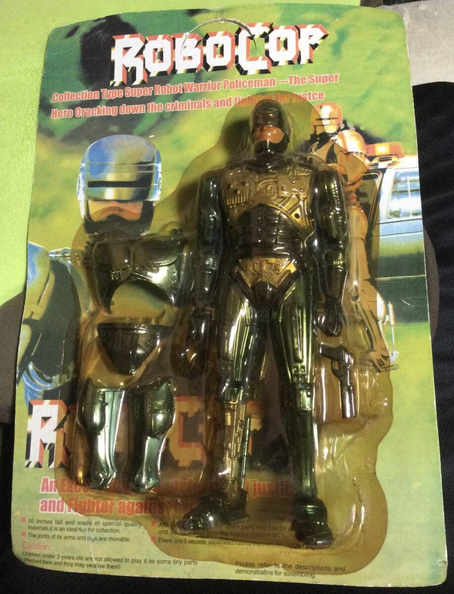 送料込 ロボコップ 中国製？　メイドインチャイナ？ 海外　フィギュア　ビッグサイズ　ソフビ　レトロ