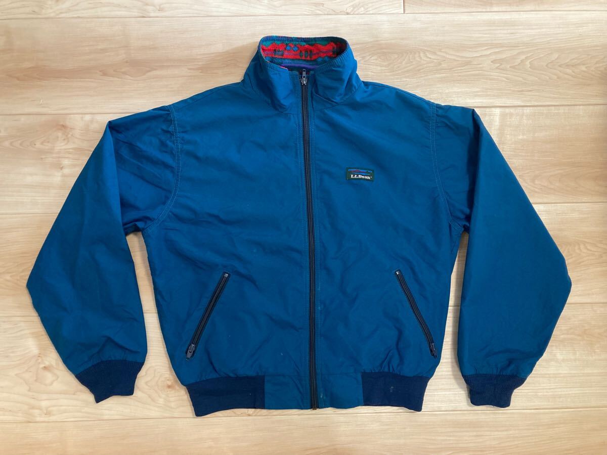 かわいい! 80s アウトドア フリース ナイロン Jacket Season Three スリーシーズンジャケット エルエルビーン L.L.Bean ヴィンテージ USA製 90s 男性用