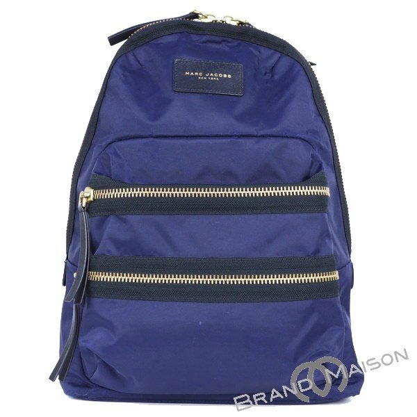 Bランク【マーク バイ マークジェイコブス】バックパック/リュックサック/M008296/ネイビー/Marc by Marc Jacobs/レディース_画像1
