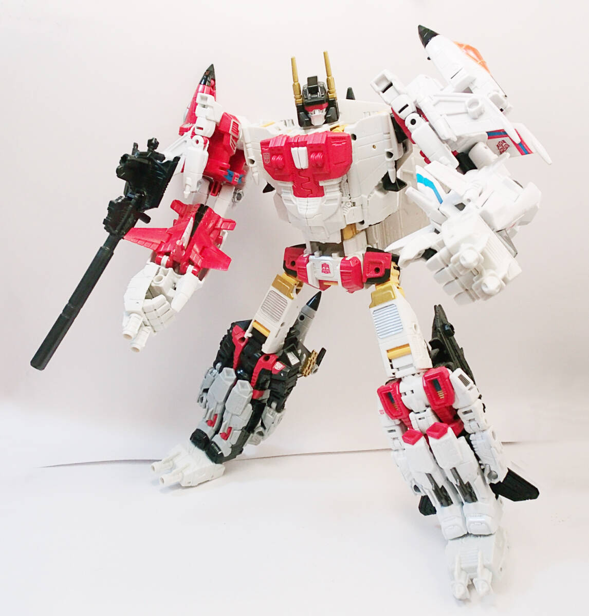 ★トランスフォーマー ユナイトウォリアーズ【UW-01 エアーボット合体戦士 スペリオン】検:G1 2010 シルバーボルト スリング スカイダイブ