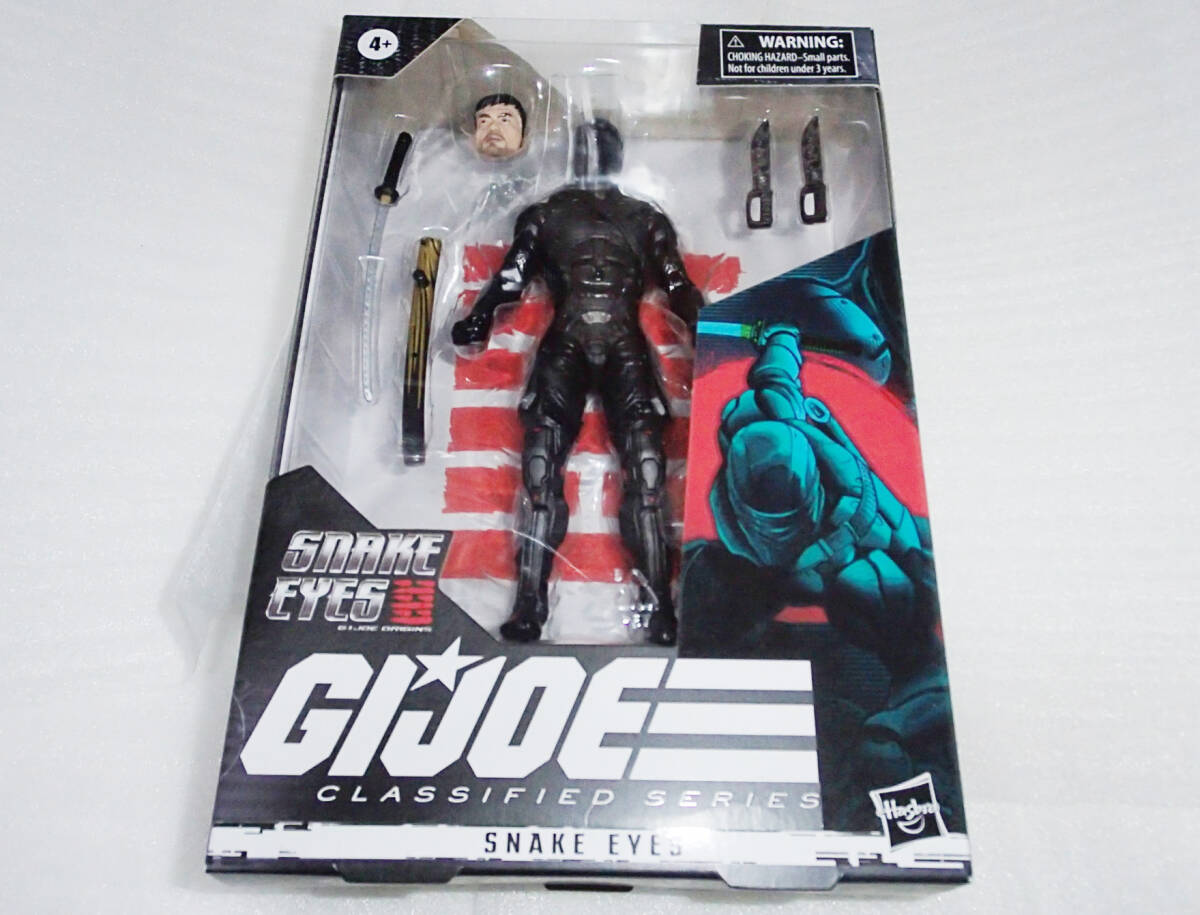 ★G.I.ジョー クラシファイド /6インチフィギュア【スネークアイズ】未開封新品★検:忍者 NINJA トランスフォーマー マーベルレジェンド