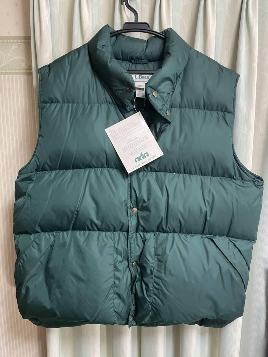 激レア・デッドストック】LL Bean ダウンベスト XL 激レア・デッドストック】LL Bean ダウンベスト XL