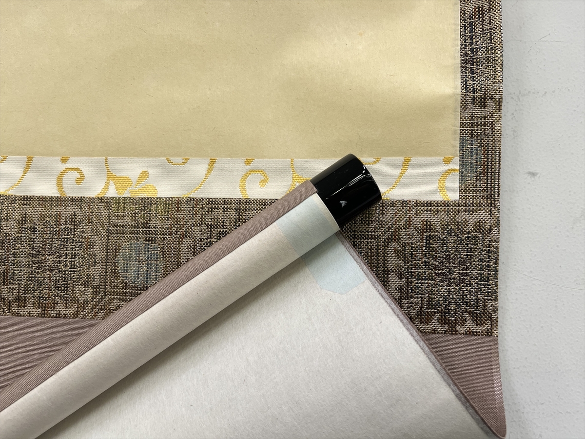 千寿】大徳寺派 興臨院 大橋香林 円相 紙本 a287◇箱/茶道具/古