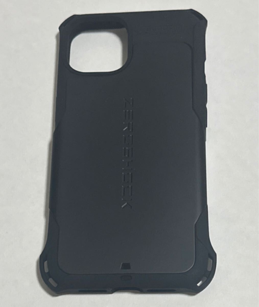 e-69 エレコム PM-A21BZEROBK iPhone 13/ハイブリッドケース/ZEROSHOCK/ブラック