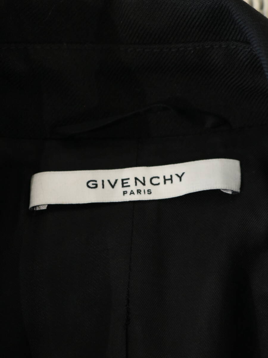 [ прекрасный товар ]GIVENCHYji van si. тренчкот чёрный 38 размер 