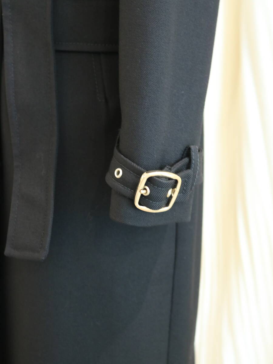 [ прекрасный товар ]GIVENCHYji van si. тренчкот чёрный 38 размер 