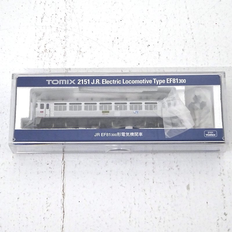 ★中古★TOMIX 2151 JR EF81 300形電気機関車 Nゲージ (鉄道模型/トミックス)★【TY729】