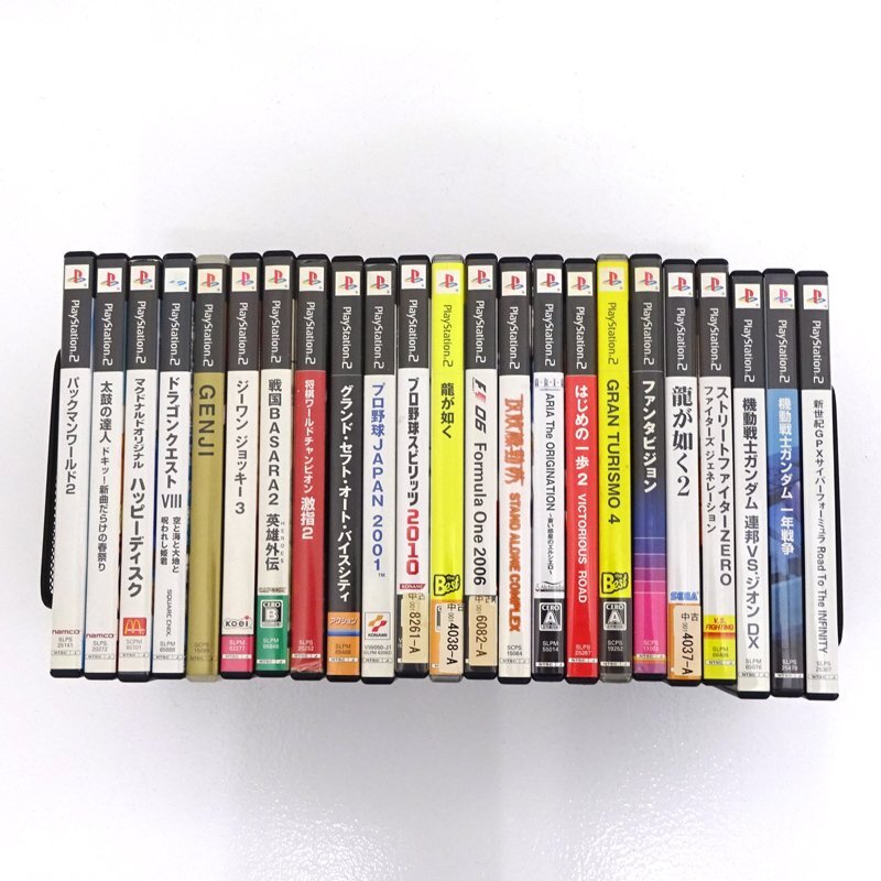 ◇ジャンク品 Playstation 2 PS2 ソフト ダブり有り 80本セット テイルズ/ドラゴンクエスト/かまいたちの夜 等 同梱不可　１円スタート | 特価◇中古ＰＳ２◇プレイステーション２・ソフト◇中古
