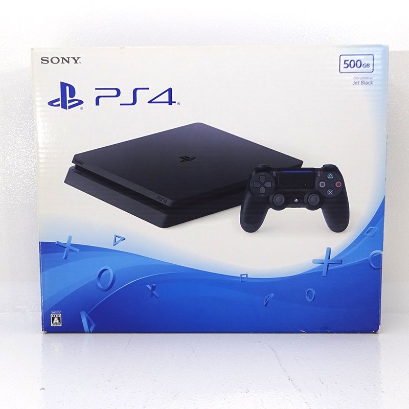 割引発見 本体 ☆中古☆PlayStation4 ジェット・ブラック CUH-2000A 500GB PS4本体