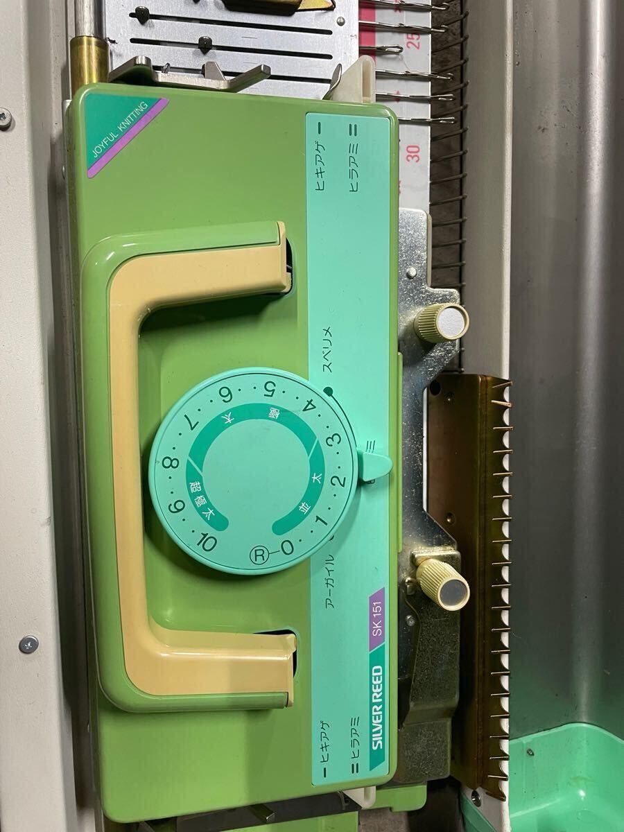 SILVERREED シルバーリード むらし 編機 あみむめも LK100 SILVERREED シルバーリード むらし 編機 あみむめも LK100