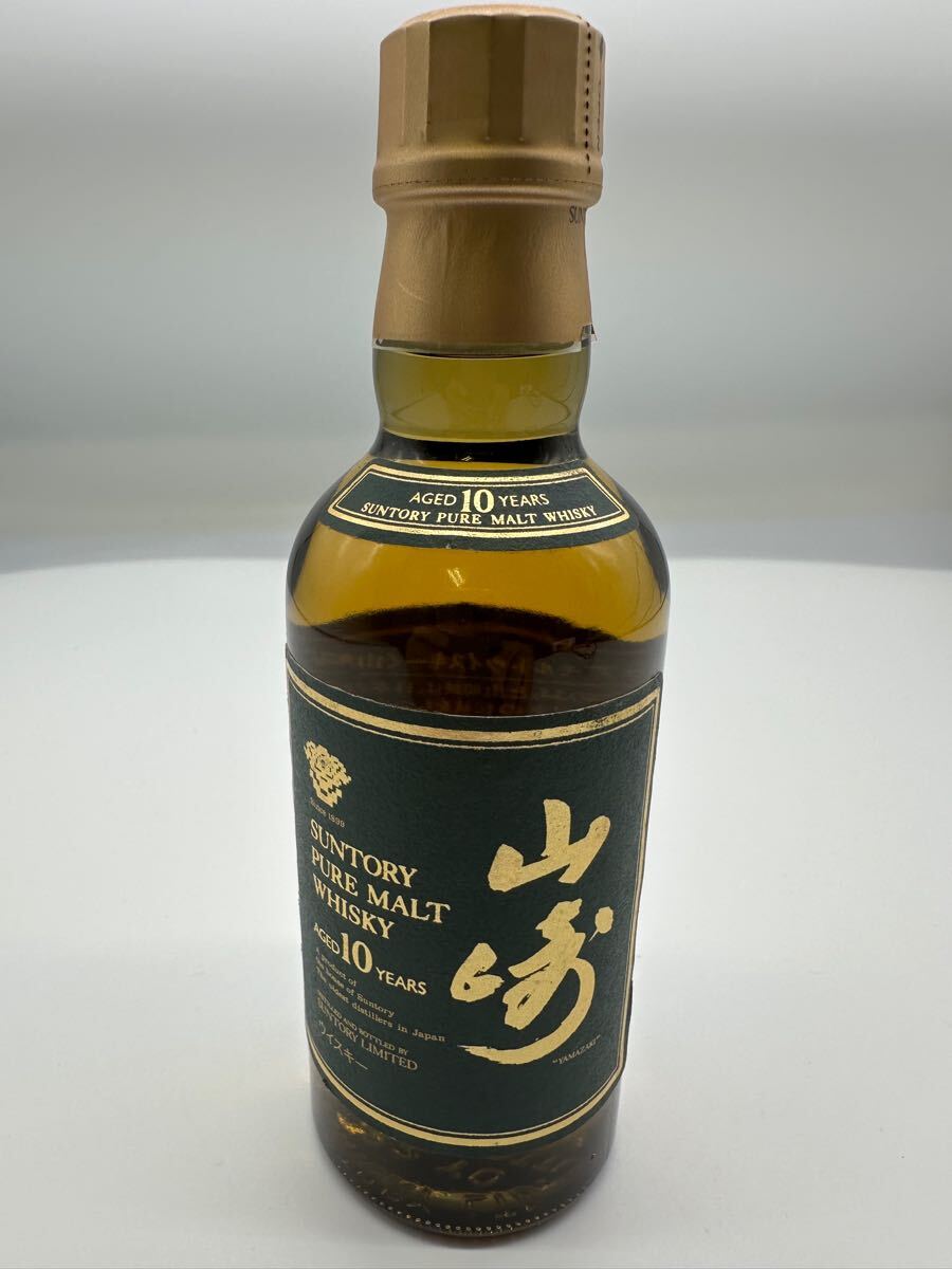 ☆サントリー 山崎10年 グリーンラベル 180ml 40% 未開栓 未開封 ☆サントリー 山崎10年 グリーンラベル 180ml 40% 未開栓 未開封