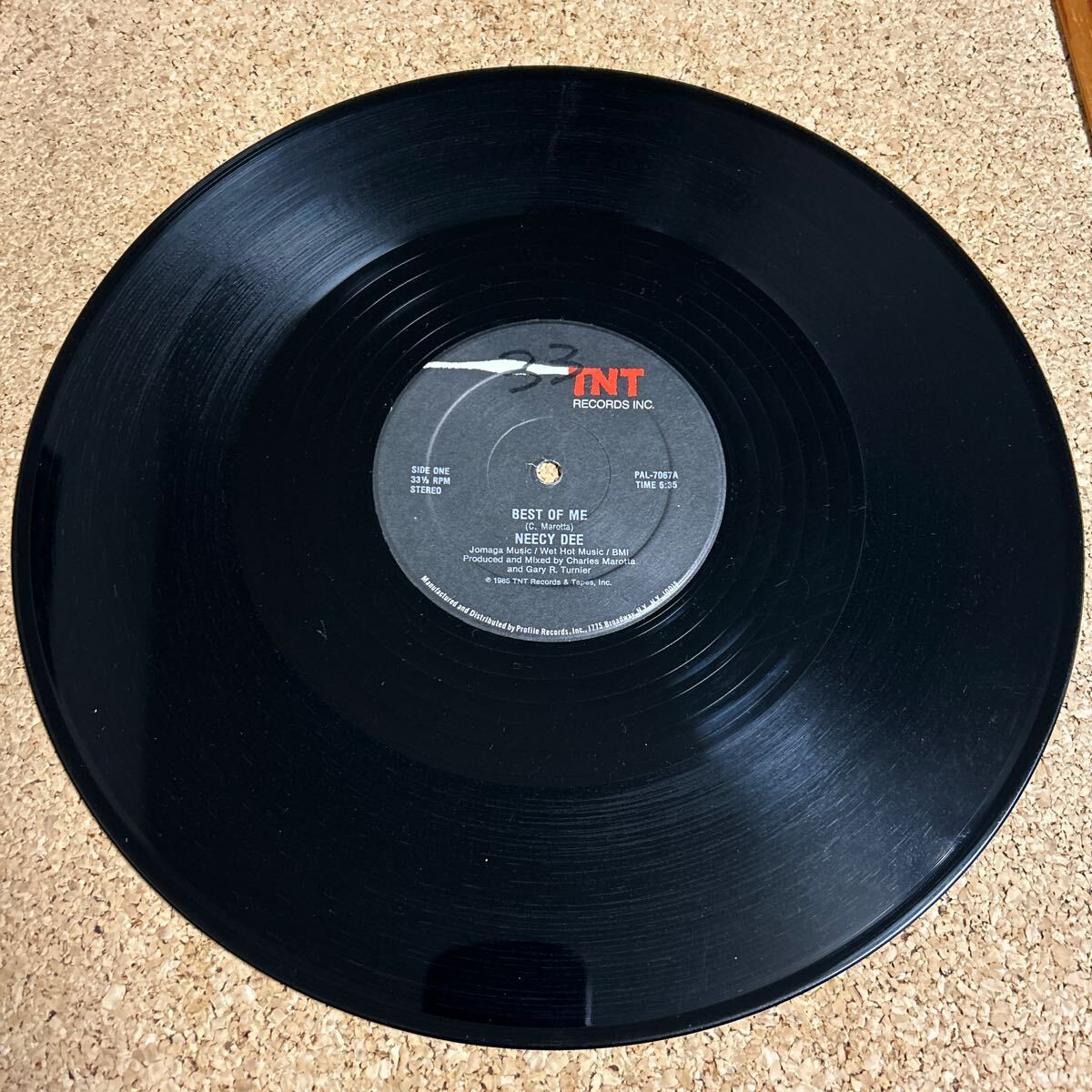 Neecy Dee / Best of me / LP レコード_画像3