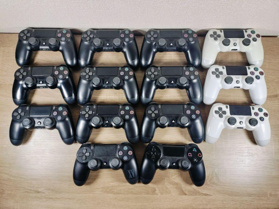 動作品 SONY PS4 コントローラー DUALSHOCK4 14個まとめ CUH-ZCT1J CUH-ZCT2J プレステ4 デュアルショック4 ワイヤレスコントローラー
