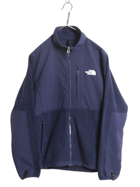 ノースフェイス デナリ ジャケット レディース L / The North Face DENALI アウトドア フリース ナイロン ブルゾン フルジップ ブルー 紺