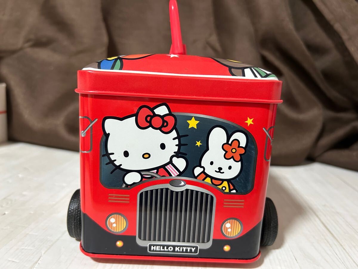 昭和レトロ サンリオ ハローキティ 小物入れ 缶ケース スクール 昭和レトロ サンリオ ハローキティ 小物入れ 缶ケース スクール