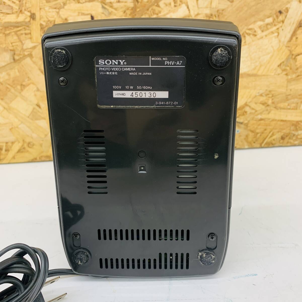 【ジャンク品】フォトビデオカメラ PHV-A7 SONY ※2400010458972
