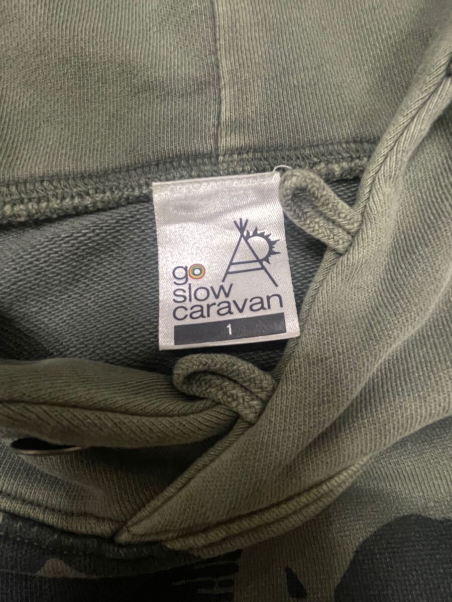go slow caravan ゴースローキャラバン x ウルトラマン パーカー カーキ　サイズ　1_画像7