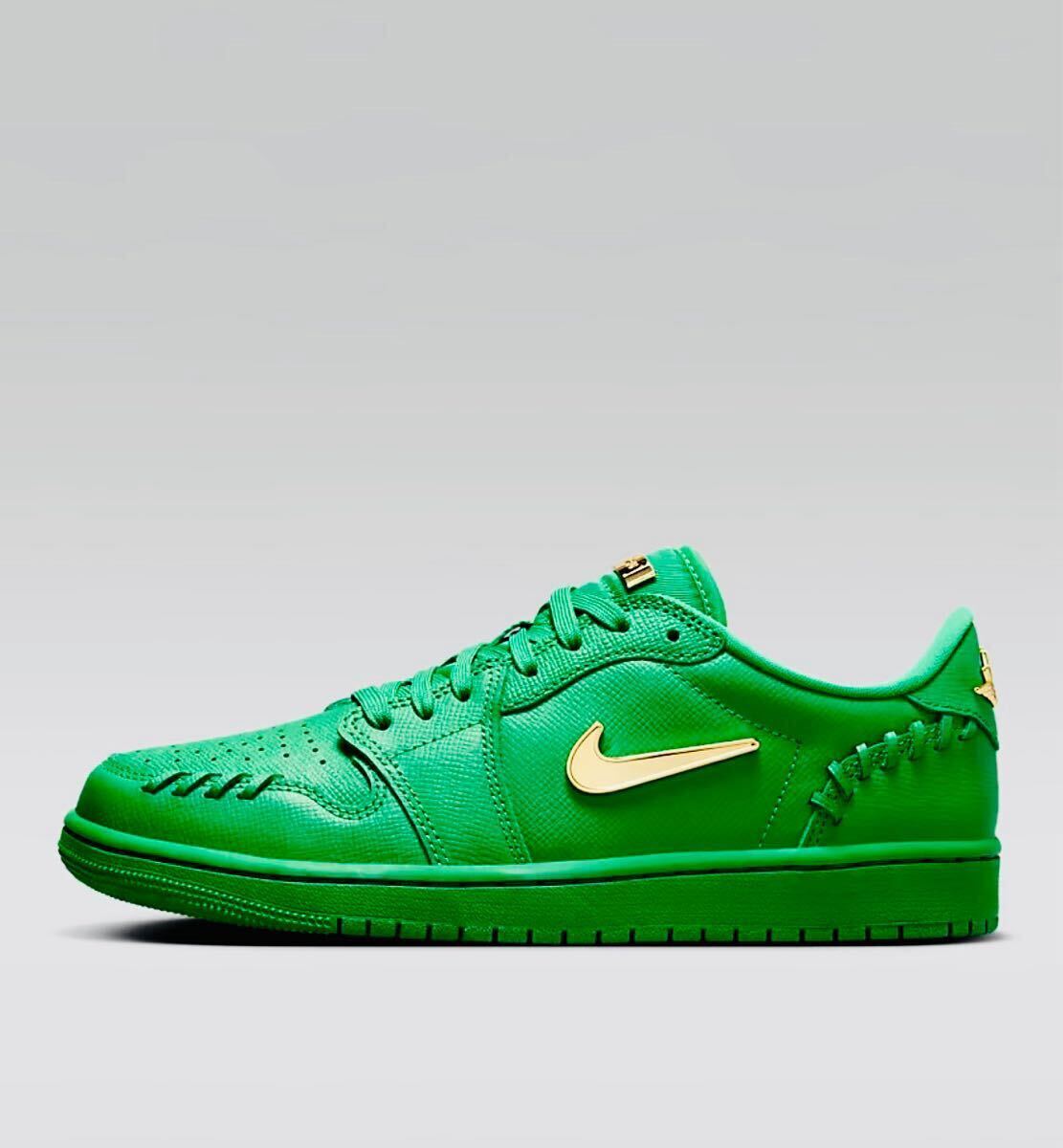 * включая доставку # новый товар 25.0cm# Nike воздушный Jordan 1LOWmesodoob макияж зеленый / Gold AIR JORDAN 1 WMNS[ обычная цена.20350 иен ]