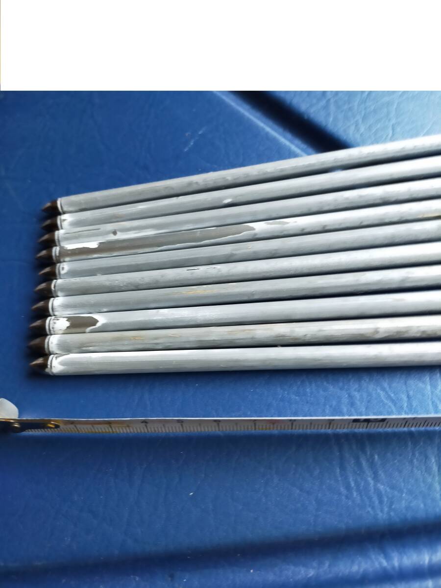EASTON X7 アルミ矢10本セット　長さ約67.5cm　羽根等補修済み　アーチェリー