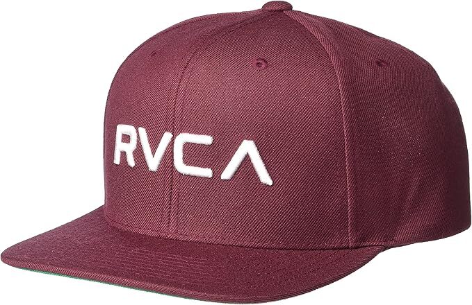 RVCA Snapback Hat Cap Wine キャップ