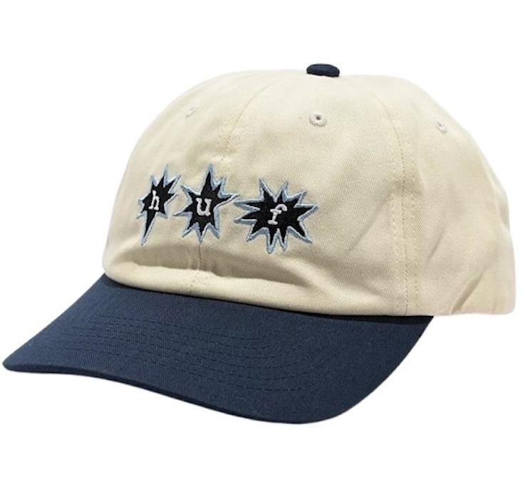 HUF Enlightenment 6 Panel Snapback Hat Cap Natural キャップ