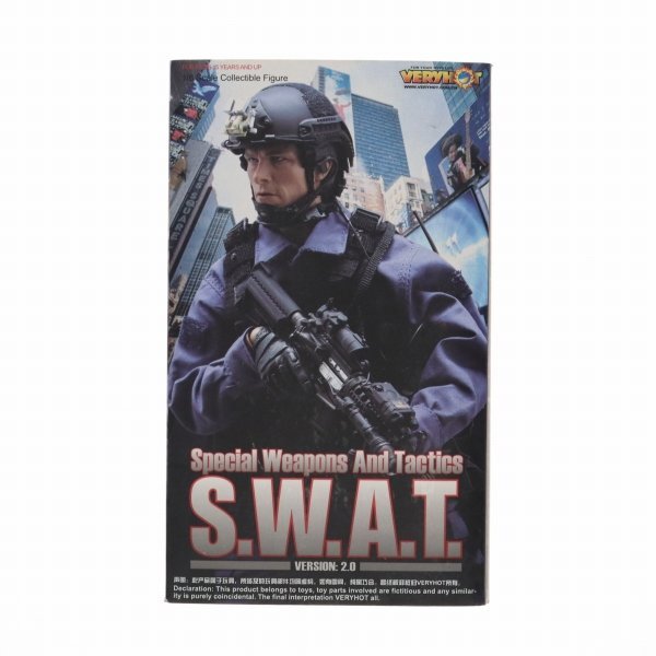 【訳あり】Very Hot 1/6 SWAT Ver.2.0 ユニフォーム&アクセサリー&ドールヘッドセット 65101532