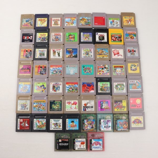 【同梱不可】【訳あり】ゲームボーイ/ゲームボーイカラー ソフトまとめてセット(ペンタドラゴン、メトロイド、ロックマンなど) 60501390