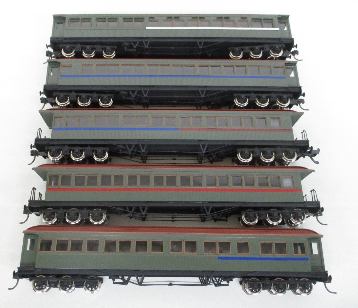 珊瑚模型 古典大系 山陽鉄道の豪華列車 キット組立品 5両セット