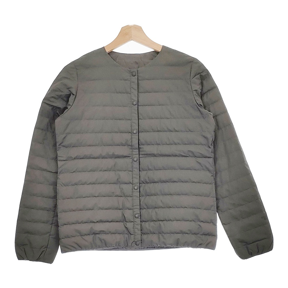 THE NORTH FACE W'S Zepher Shell Cardigan NDW91551 サイズM ダウンジャケット チャコールグレー ザノースフェイス 4-1217T 254055