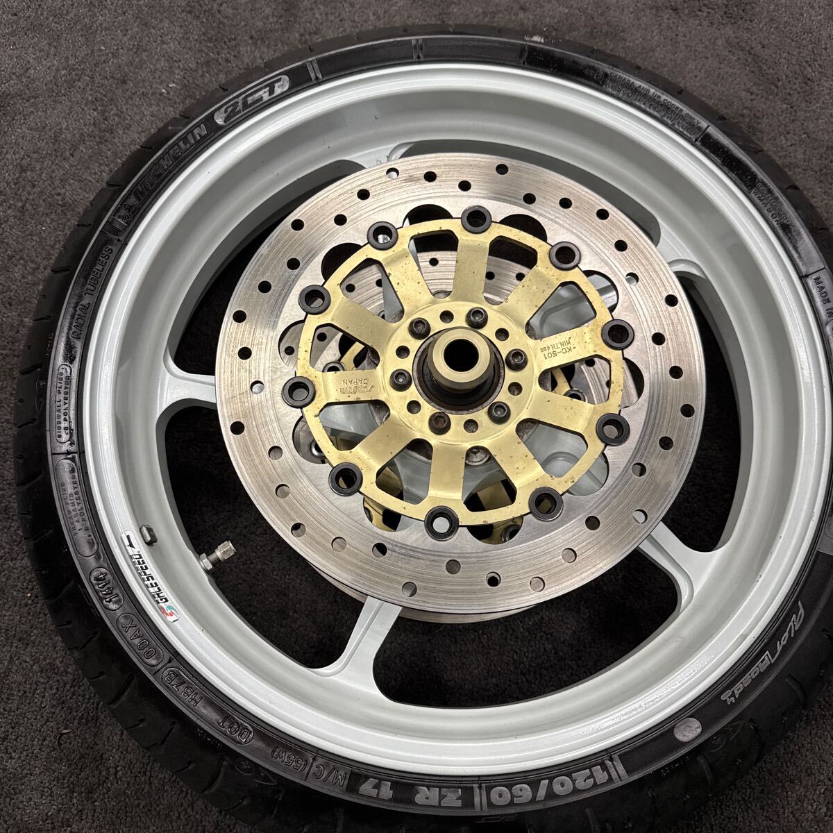 中古 ゲイルスピード アルミホイール前後セット ホワイト タイプ 中古 ゲイルスピード アルミホイール前後セット ホワイト タイプ