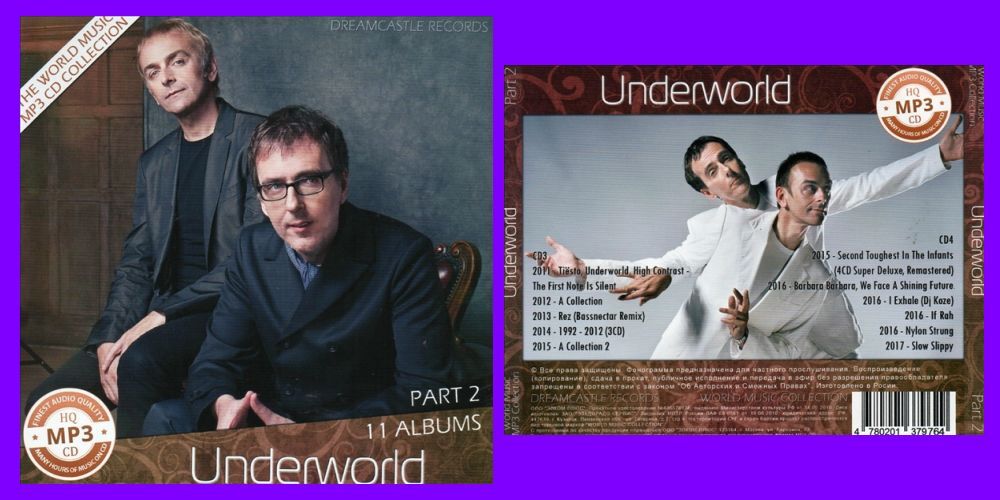 UNDERWORLD PART2 CD3&4 大全集 MP3CD 2P〆
