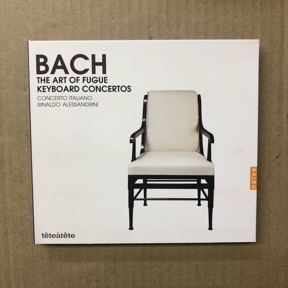 ■ Bach Art of Fugue / Keyboard Concertos 【2CD】0709861200115