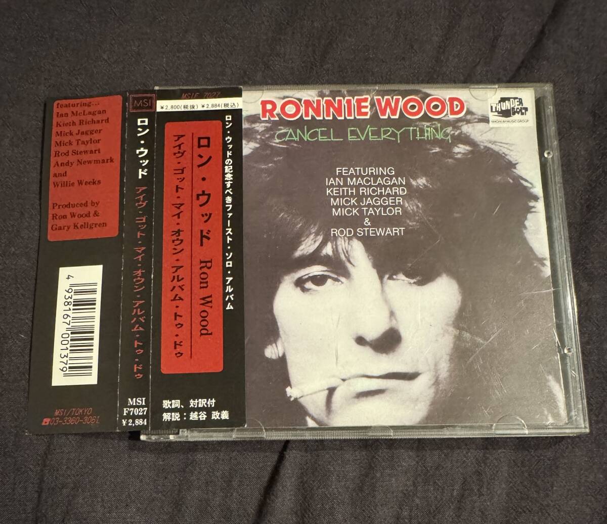 ロン・ウッド／ アイヴ・ゴット・マイ・オウン・アルバム・トゥドゥ Ronnie Wood