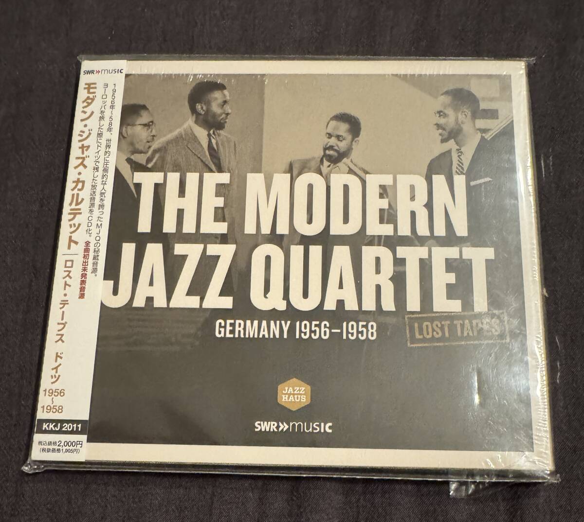 未開封 モダン・ジャズ・カルテット ／ ロスト・テープス ドイツ １９５６ー１９５８ MJQ