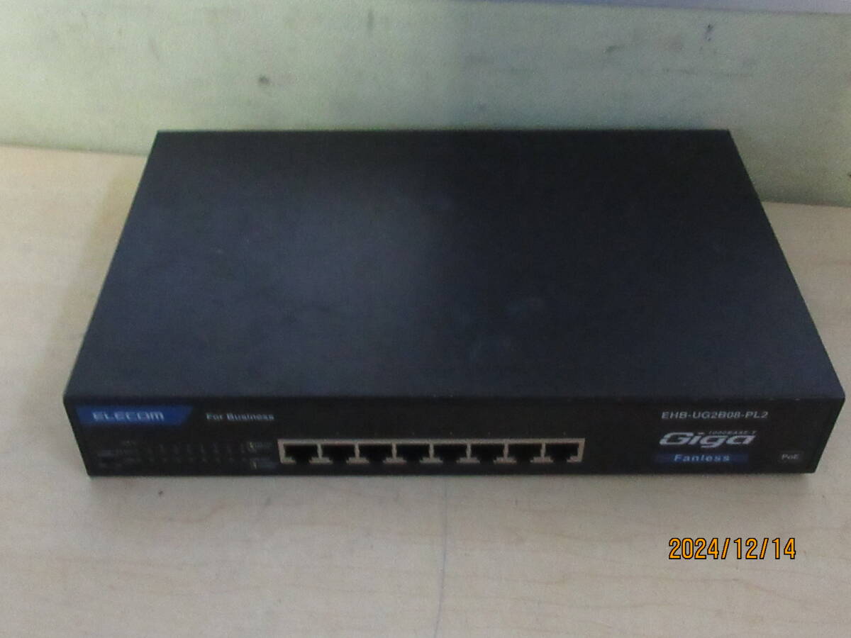 NA121417 б/у товар ELECOM ступица Giga bit 8 панель EHB-UG2B08-PL2 работоспособность не проверялась количество есть 