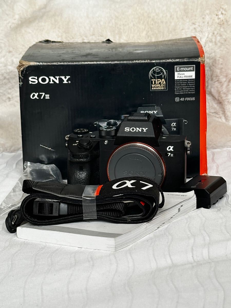 SONY α7Ⅲ ボディ ジャンク ☆現状ジャンク品☆ ソニー SONY α7 III ILCE-7M3 ボディ