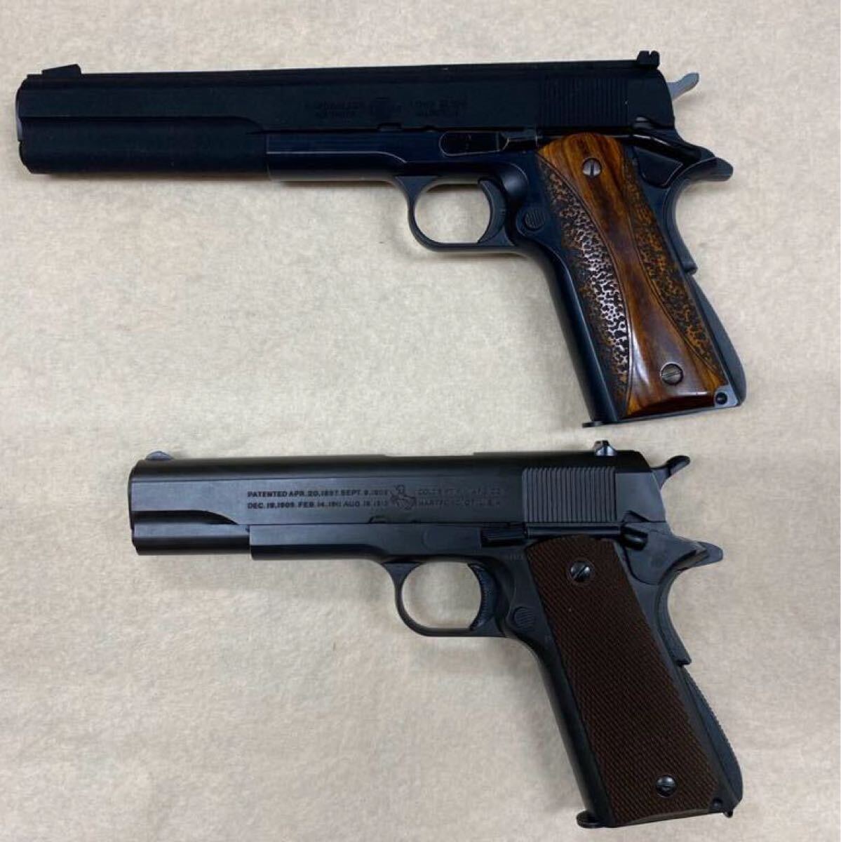 ハードボーラー　黒染済み　組換えキット　マルイ　ガバメント　1911 GBB ガスブローバック
