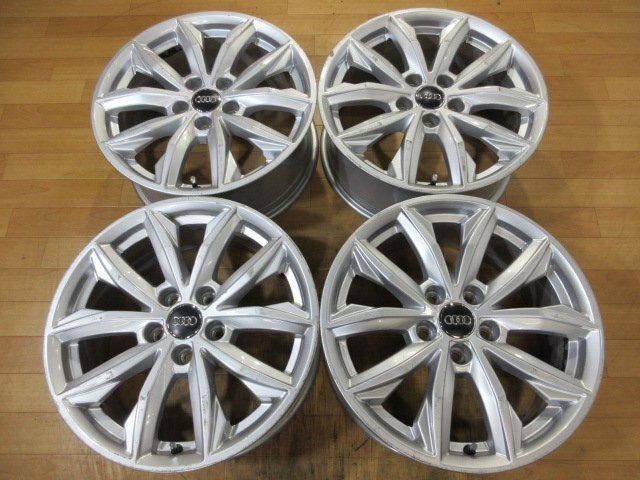 アウディ FY Q5 純正 ウィンターオプション アルミホイール 4本セット 5H-112 17インチ 7J+34 品番:80A601025J_画像1