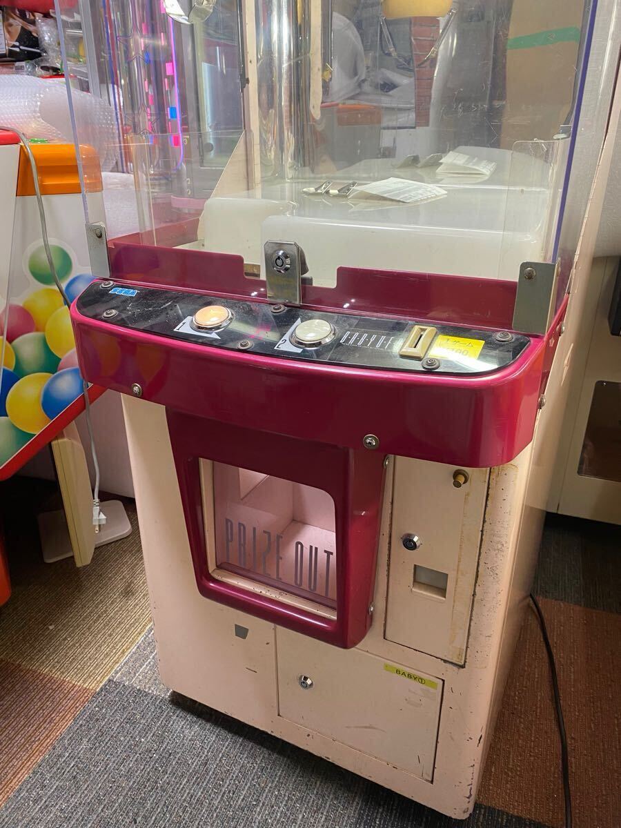 LED交換済! SEGA セガ ベビーUFO 小型UFOキャッチャー②動作 LED交換済! SEGA セガ ベビーUFO 小型UFOキャッチャー②動作